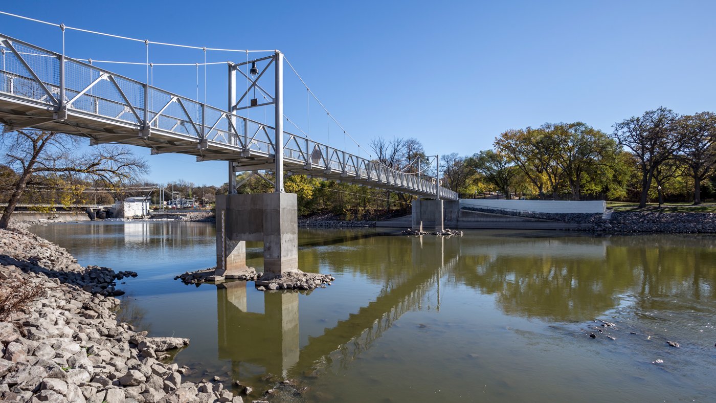 Granite Falls Historic Pedestrian Bridge Widseth Smith Nolting